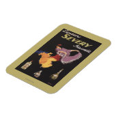 Liqueurs Severy Hasselt Werbeplakat Magnet (Linke Seite)