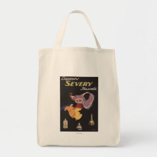 Liqueurs Severy Hasselt Werbeplakat Tragetasche