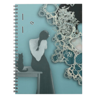 Liquid Blue Reverie — Contemporary Art Collection Notizblock