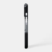 💧 Liquid Chrome „David“ Flow Metallic Name Luxe iPhone 16 Hülle (Linke Seite)