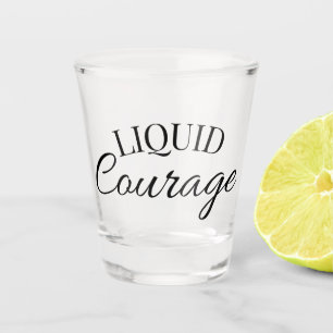 Liquid Courage Schnapsglas