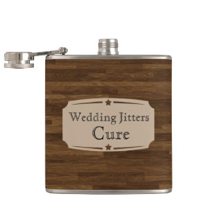 Liquid Courage Wedding Jitters Cure Flachmann