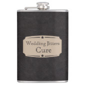Liquid Courage Wedding Jitters Cure Flachmann (Vorderseite)