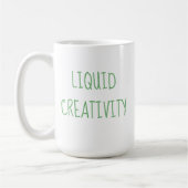 Liquid Creativity Coffee Spaß Tasse (Links)