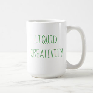Liquid Creativity Coffee Spaß Tasse