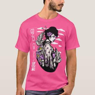 Liquid Dnb Music Liquid DUL Drum and Bass T-Shirt