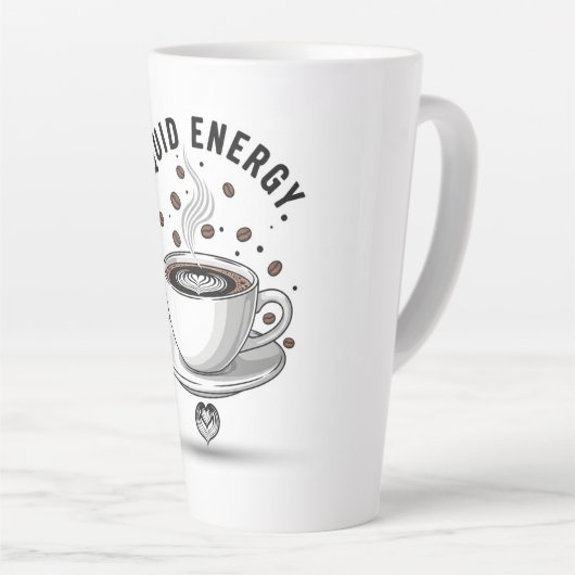 Liquid Energy Coffee Cup Milchtasse (Rechte Ecke)
