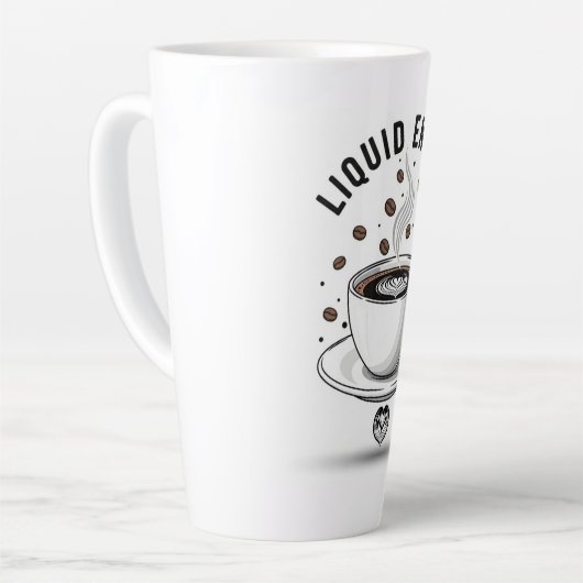 Liquid Energy Coffee Cup Milchtasse (Linke Ecke)