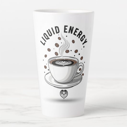 Liquid Energy Coffee Cup Milchtasse (Vorderseite)