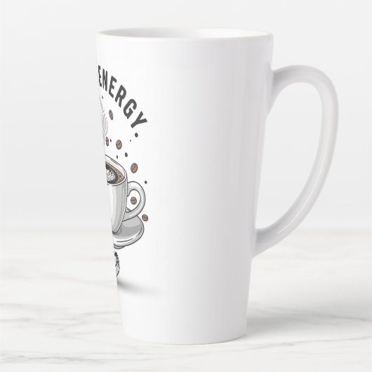 Liquid Energy Coffee Cup Milchtasse (Rechts)