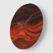 Liquid Fire by Shirley Taylor Große Wanduhr (Winkel)
