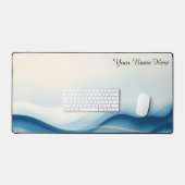 Liquid Flow State Abstract Large Gaming Schreibtischunterlage (Tastatur & Maus)