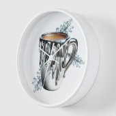 Liquid Forge Coffee Bar Large Clock Uhr (Winkel)