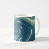 Liquid Gnarly Fraktal Kaffeetasse (VorderseiteRechts)
