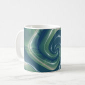 Liquid Gnarly Fraktal Kaffeetasse (Vorderseite Links)