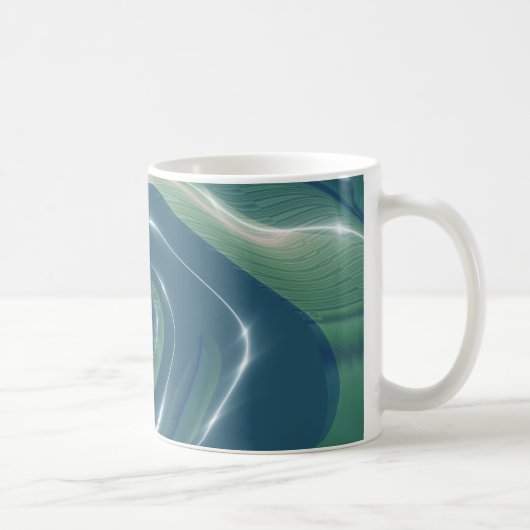 Liquid Gnarly Fraktal Kaffeetasse (Rechts)