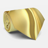 Liquid Gold Design Krawatte (Gerollt)