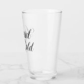 Liquid Gold Octoberfest Beer Glas (Links)