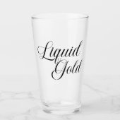 Liquid Gold Octoberfest Beer Glas (Vorderseite)