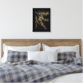 Liquid Gold pine tree branch Plants nature art Leinwanddruck (Insitu (Schlafzimmer))
