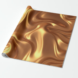 Liquid Gold Silk Luxury Texture Wrapping Paper Geschenkpapier