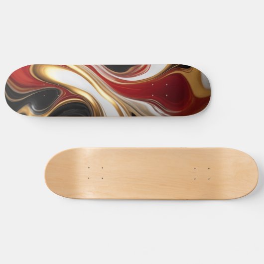 Liquid Gold Skateboard (Horizontal)
