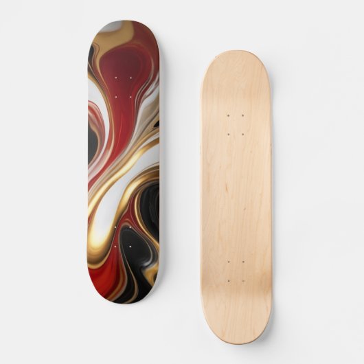 Liquid Gold Skateboard (Vorderseite)