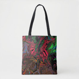 Liquid Graffiti Red Tasche