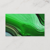 Liquid Grass Business Card Visitenkarte (Rückseite)