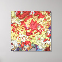 Liquid kinetic contemporary art leinwanddruck