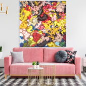 Liquid Kinetic Painting  Leinwanddruck (Insitu (Wohnzimmer))