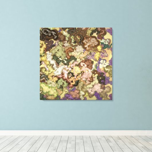 Liquid Kinetic Painting  Leinwanddruck (Insitu (Holzboden))