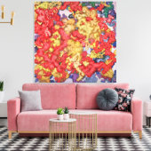 Liquid Kinetic Painting  Leinwanddruck (Insitu (Wohnzimmer))