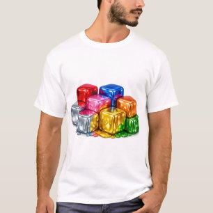 Liquid Metal Geometry Shirt