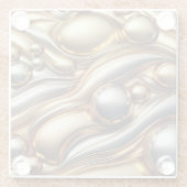 liquid metal look glasuntersetzer (Rückseite)