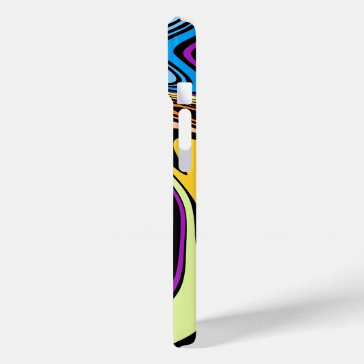 Liquid Paint Marbling Effect  Case-Mate iPhone Hülle (Rückseite / Links)