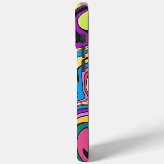 Liquid Paint Marbling Effect Case-Mate iPhone Hülle (Rückseite / Links)