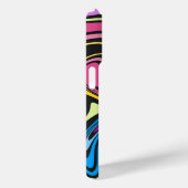 Liquid Paint Marbling Effect iPhone Case (Rückseite / Rechts)