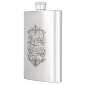 Liquid Rations 8 oz Edelstahl-Flasche Flachmann (Links)