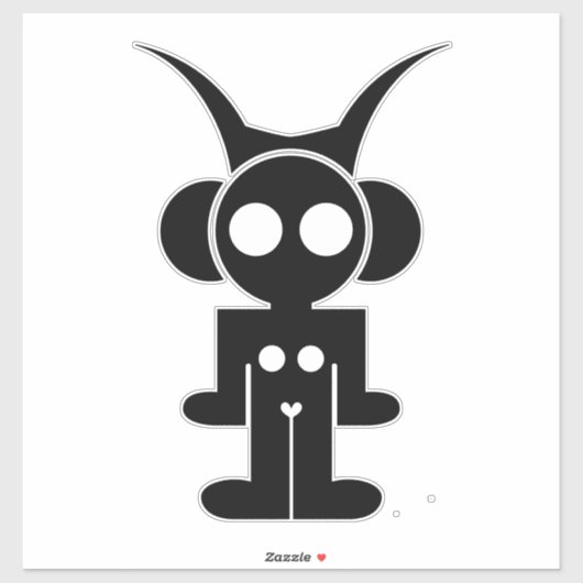 LIQUID SKY AUFKLEBER (Blatt)