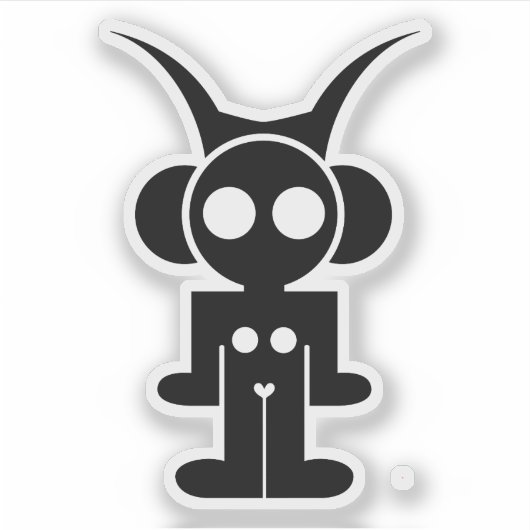 LIQUID SKY AUFKLEBER (Vorderseite)