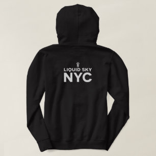 LIQUID SKY HOOD MIT RÜCKDRUCK(weißer Druck) Hoodie