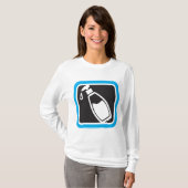 Liquid Soap Dispenser Pump Bottle Icon T-Shirt (Vorne ganz)
