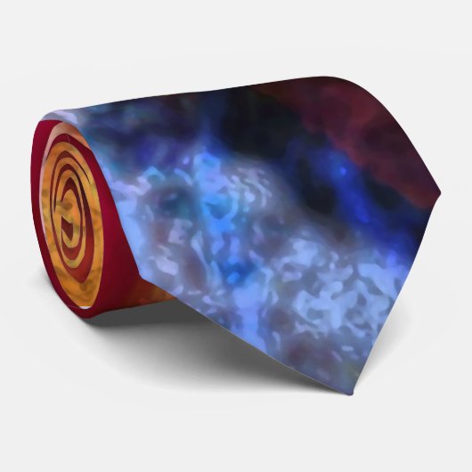 Liquid Sunset Krawatte (Gerollt)