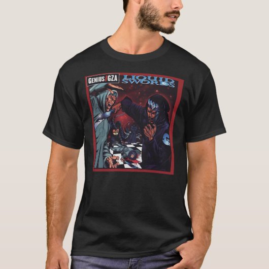 Liquid Sword GZA Classic T - Shirt (Vorderseite)