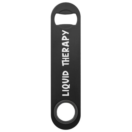 Liquid Therapy Beer Steel Bottle Opener Speed Flaschenöffner (Vorderseite)