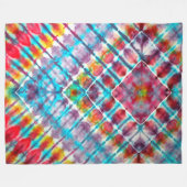 Liquid Vector Pattern (Full) Fleecedecke (Vorderseite (Horizontal))