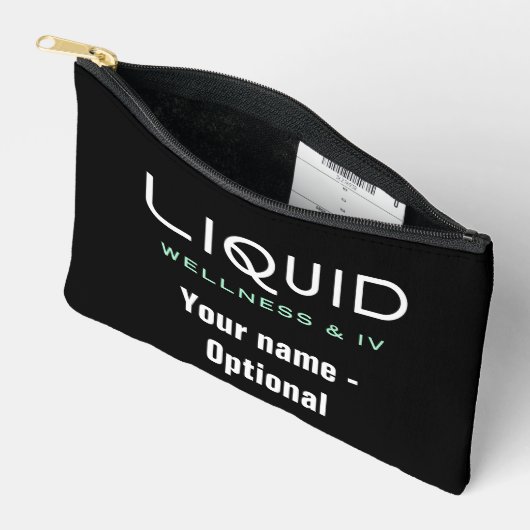 Liquid Wellness & IV - Black Accessory Pouch Zubehörtasche (Offen)
