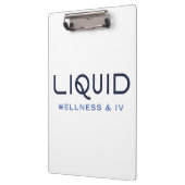  Liquid Wellness + IV Clipboard - Personalized Klemmbrett (Links)