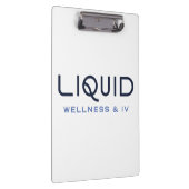  Liquid Wellness + IV Klemmbrett - Personalisiert (Rechts)